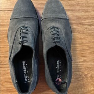 Town Shoes Men’s Grey Suede Loafers